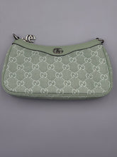 Load image into Gallery viewer, Gucci Green GG canvas Ophidia on chain crossbody