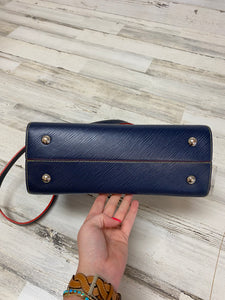 Louis Vuitton Twist Blue Epi tote with strap