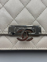 Load image into Gallery viewer, Chanel Pearly white Wallet on Chain crossbody