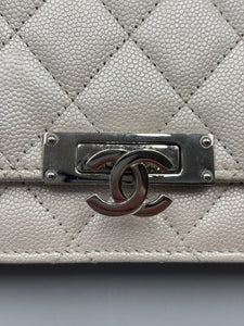 Chanel Pearly white Wallet on Chain crossbody