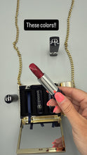 Load image into Gallery viewer, Christian Dior makeup gold clutch