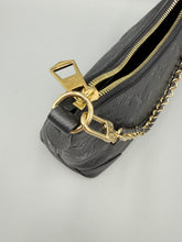 Load image into Gallery viewer, Louis Vuitton Boulogne Black monogram empreinte with chain and crossbody strap