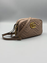 Load image into Gallery viewer, Gucci Small Marmont Camera crossbody dusty rose
