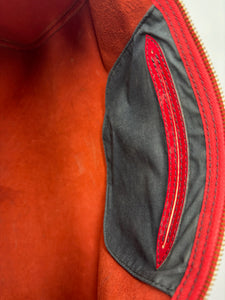 Louis Vuitton Speedy 40 red epi