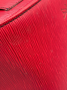 Louis Vuitton Speedy 40 red epi