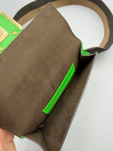 Load image into Gallery viewer, Fendi Mini Flat Baguette in Green
