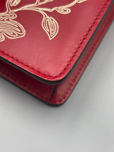 Gucci Mini Dionysus Red painted crossbody on chain