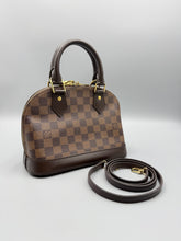 Load image into Gallery viewer, Louis Vuitton Alma BB ebene with strap
