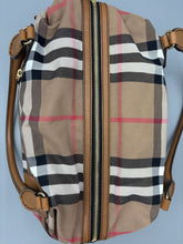 Load image into Gallery viewer, Burberry Nova Check Diaper / Carry on bag