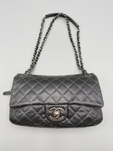 Load image into Gallery viewer, Chanel Caviar Easy Flap on chain