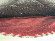Load image into Gallery viewer, Chanel Double Flap Jumbo caviar with silver hardware