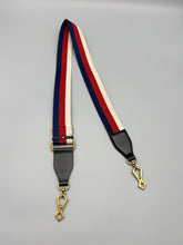 Load image into Gallery viewer, Gucci Striped Guitar strap - adjustable