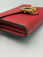 Load image into Gallery viewer, Gucci Red Dionysus Wallet on Chain shoulder bag