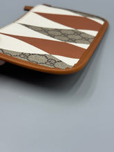 Load image into Gallery viewer, Gucci Rhombus gg print wristlet pouch