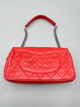 Load image into Gallery viewer, Chanel Lambskin Quilted Medium Icons Secret Label Flap Coral