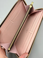 Load image into Gallery viewer, Louis Vuitton Clemence ebene wallet with rose ballerine