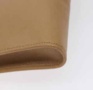 YSL vintage tan flap envelope crossbody