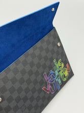 Load image into Gallery viewer, Louis Vuitton Lmt Ed Damier Graphite Alpha Triple Pouch set