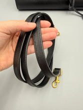 Load image into Gallery viewer, Saint Laurent Monogram Cabas Leather Black small tote with strap