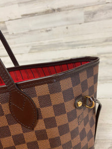 Louis Vuitton Neverfull MM ebene with pouch