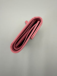 Chanel Trifold Pink Chevron boy wallet