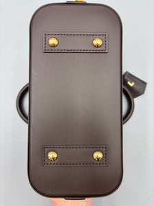 Louis Vuitton Alma BB ebene with strap