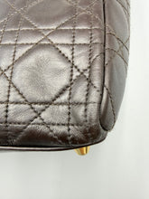 Load image into Gallery viewer, Christian Dior Brown Lady Dior Calfskin Large with Dior strap