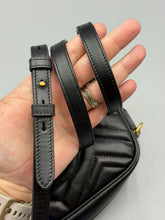 Load image into Gallery viewer, Gucci Small Marmont Camera crossbody black