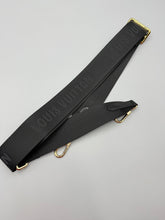 Load image into Gallery viewer, Louis Vuitton All Black Adjustable Bandouliere guitar strap
