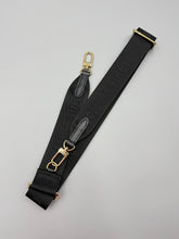 Load image into Gallery viewer, Louis Vuitton All Black Adjustable Bandouliere guitar strap