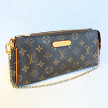 Load image into Gallery viewer, Louis Vuitton Eva Crossbody monogram with chain and strap