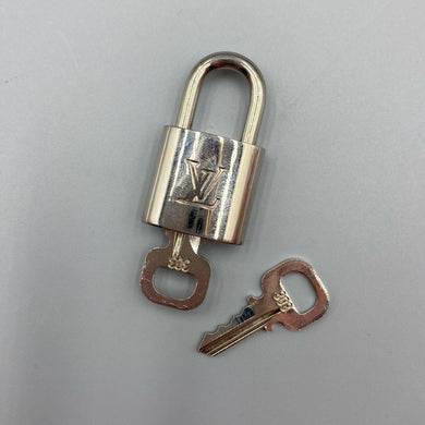 Louis Vuitton Silver Lock And Keys Set