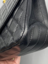 Load image into Gallery viewer, Chanel Vintage Diana Black Lambskin crossbody bag