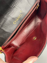 Load image into Gallery viewer, Chanel Vintage Diana Black Lambskin crossbody bag