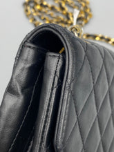 Load image into Gallery viewer, Chanel Vintage Diana Black Lambskin crossbody bag