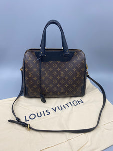 Louis Vuitton Retiro NM monogram with black and strap