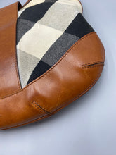Load image into Gallery viewer, Burberry Multicolor Canvas and Leather MAega Check hobo with strap