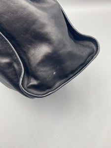 Gucci Stirrup Black Leather tote
