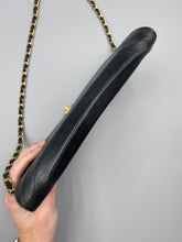 Load image into Gallery viewer, Chanel Vintage Classic Half Moon Lambskin Leather Shoulder Bag