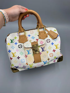 Louis Vuitton Multicolor Monogram Speedy 30