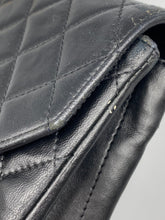 Load image into Gallery viewer, Chanel Vintage Diana Black Lambskin crossbody bag