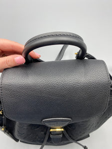 Louis Vuitton Montsouris Backpack Black empreinte