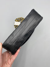 Load image into Gallery viewer, Chanel Vintage Diana Black Lambskin crossbody bag