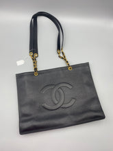Load image into Gallery viewer, Chanel CC Large XL Shopping tote with chain