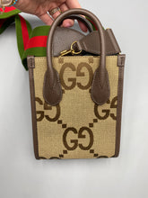 Load image into Gallery viewer, Gucci GG Mini Tote bag with strap