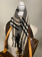 Load image into Gallery viewer, Burberry Cashmere Nova Check scarf