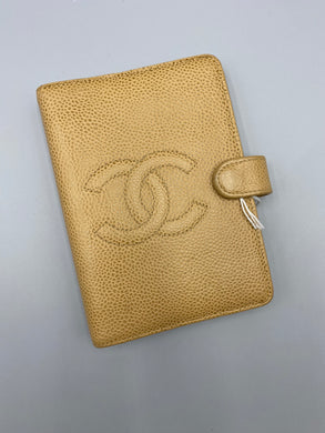 Chanel Timeless CC Ring Agenda Cover Caviar Small